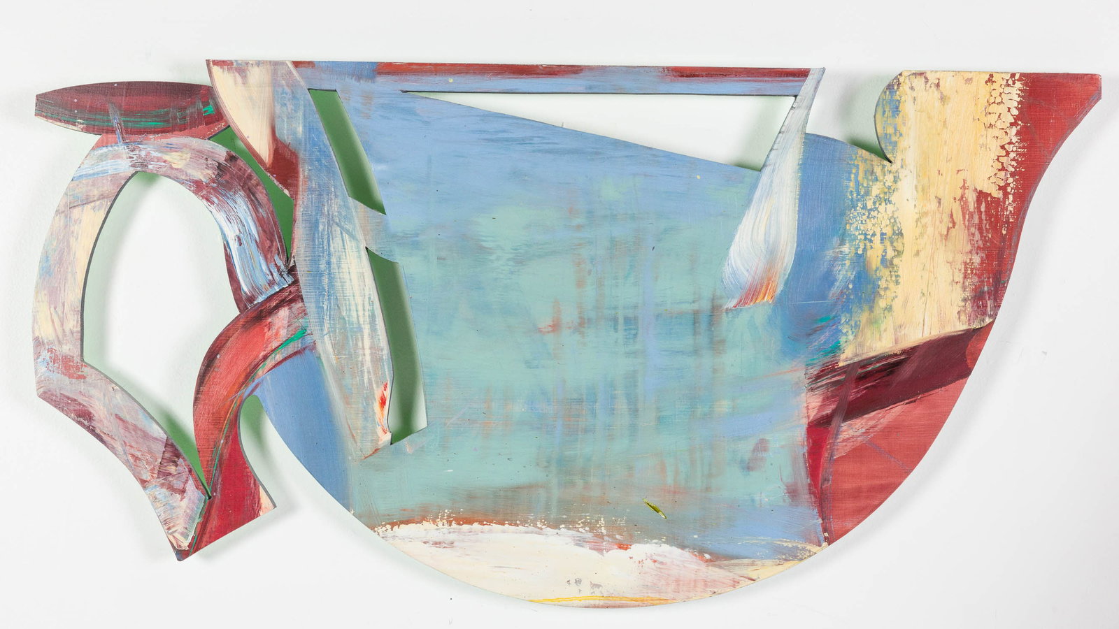 Betsy Cain (GA, 21st C), Cosmic Tea, O/B, 2003 (1 of 6)