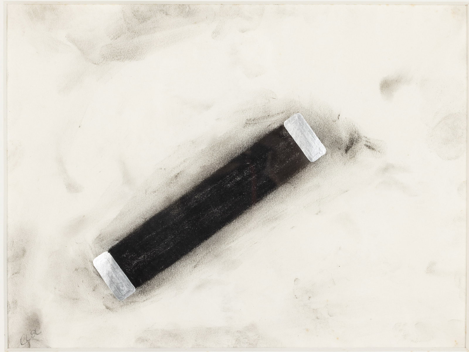 Initial Signed 'EL', Abstract, 1986, Mixed Media (1 of 10)