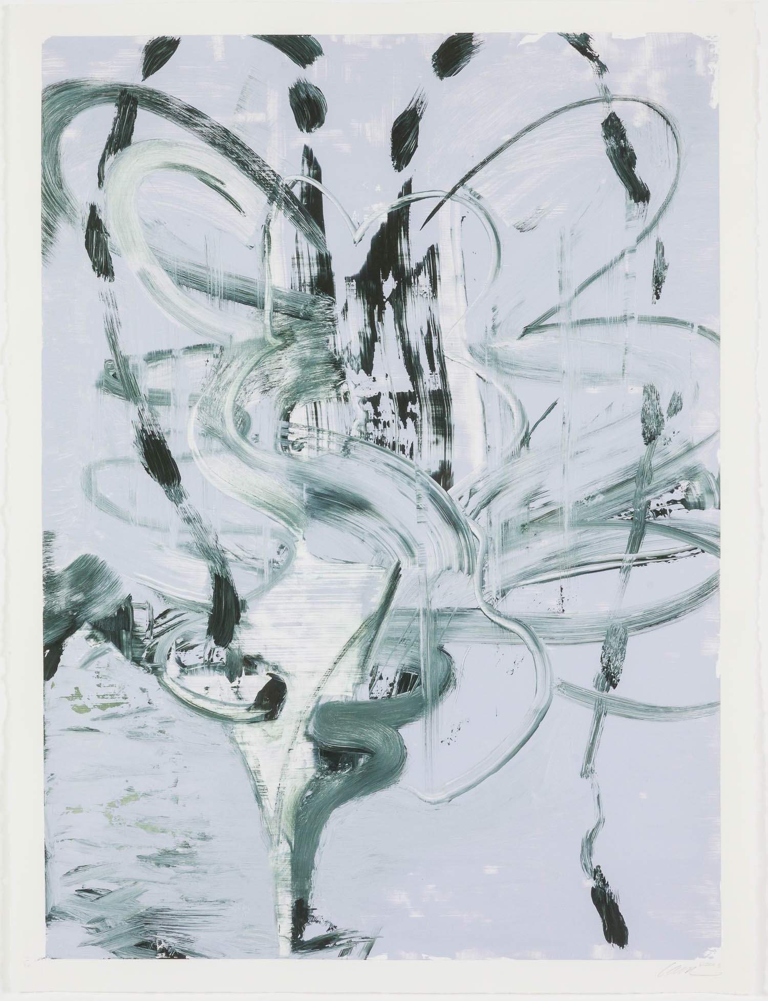 Betsy Cain (GA, 21st C), Ping, Oil on Paper, 2003: Property of a Private Collector, Savannah, GA Description: Betsy Cain (GA, 21st C), Ping, Oil on Paper, 2003, pencil signed and dated lower right, titled, signed and dated on verso, depicting an