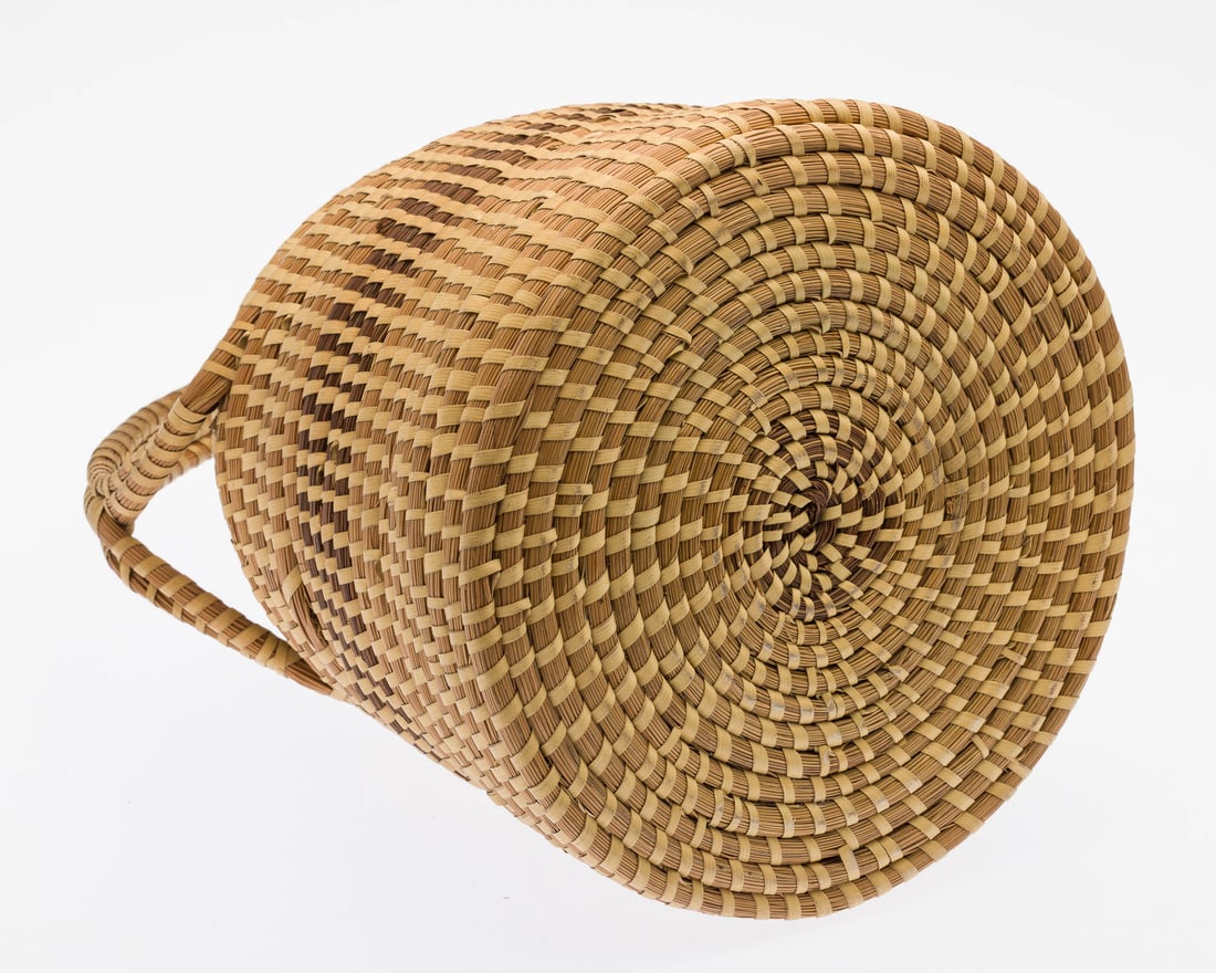 3 Sweetgrass Baskets, Pre-1950 - 7