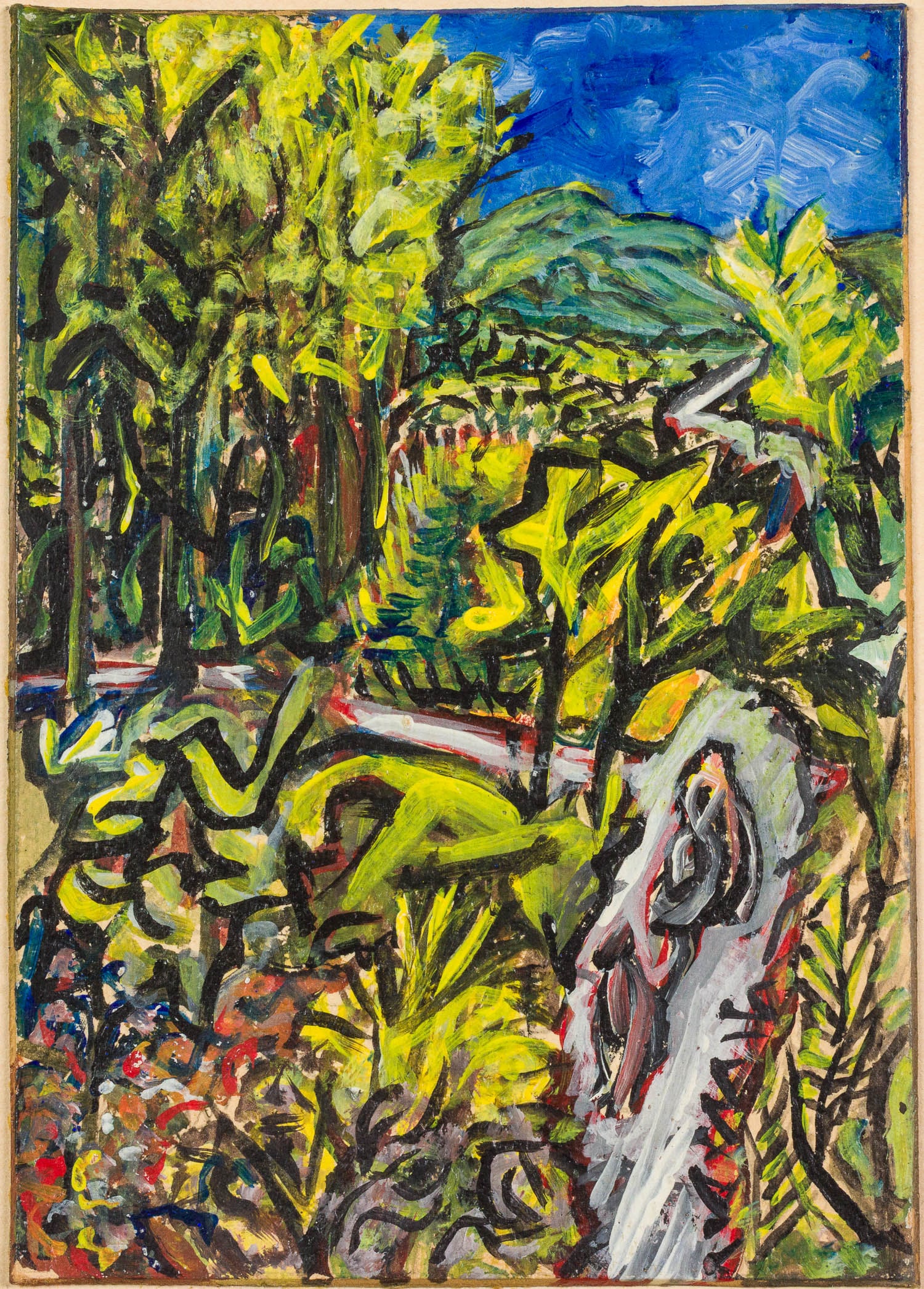 Larry Connatser (1938 - 1996), Untitled, Gouache (1 of 10)