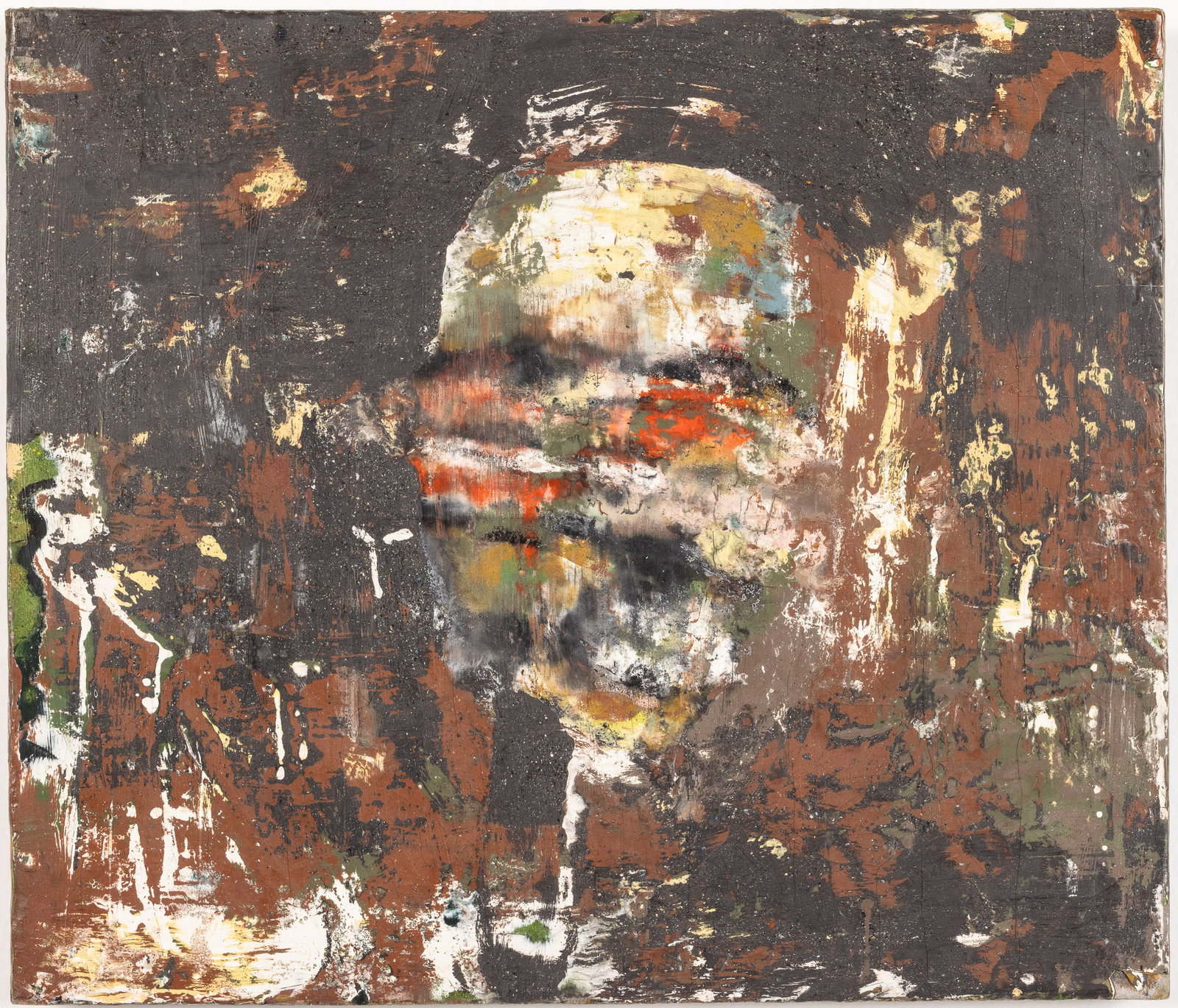 Tom Fellner (b 1956), Heads 7, Mixed Media, 1993 (1 of 9)