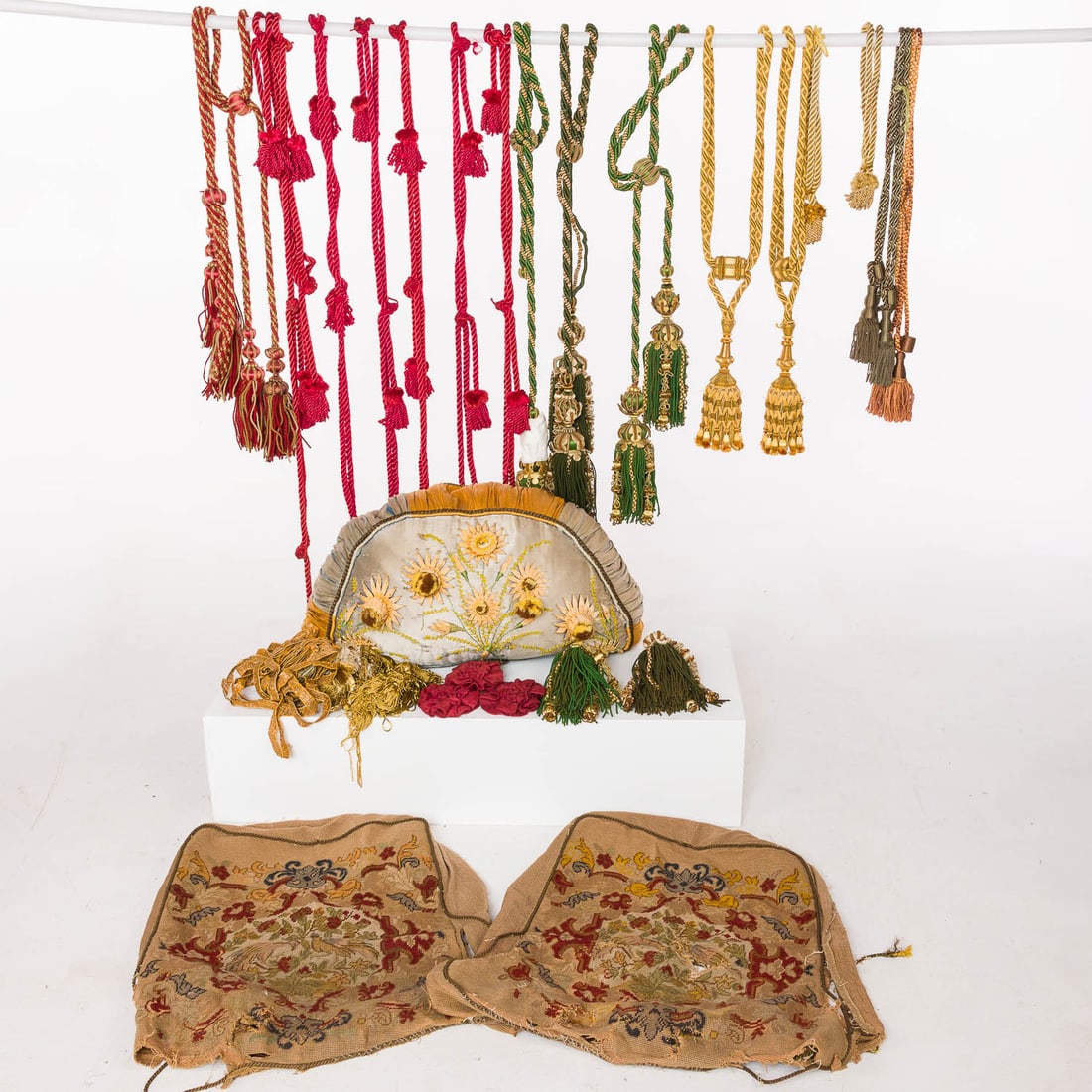 Miscellaneous Tassels and Notions and a Silk Pillow (1 of 12)