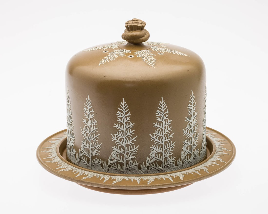 Ceramic Jasperware Cheese Dome (1 of 9)