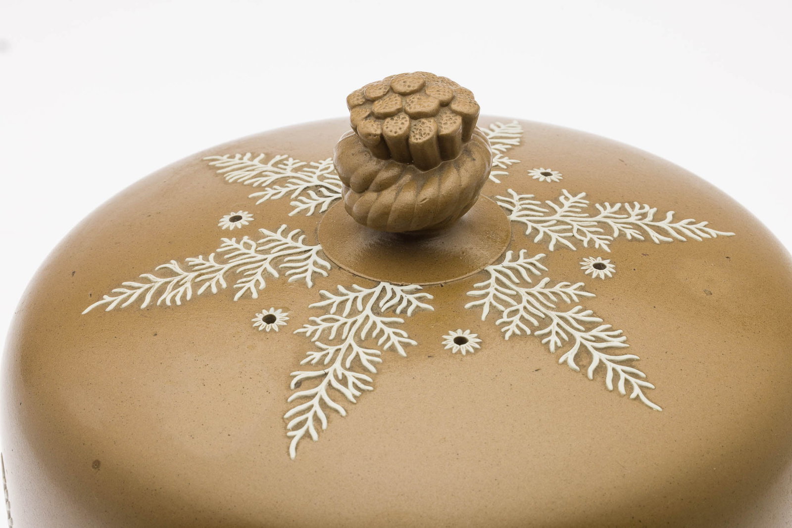 Ceramic Jasperware Cheese Dome - 3
