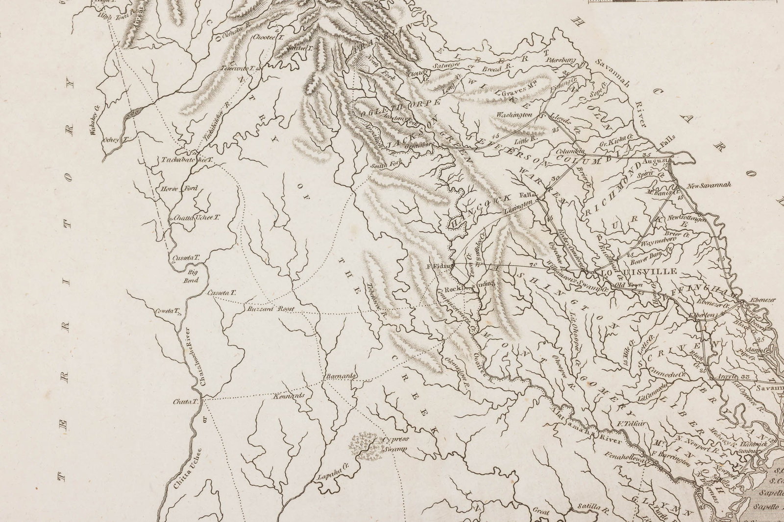 Three Georgia Maps, 19th C - 16