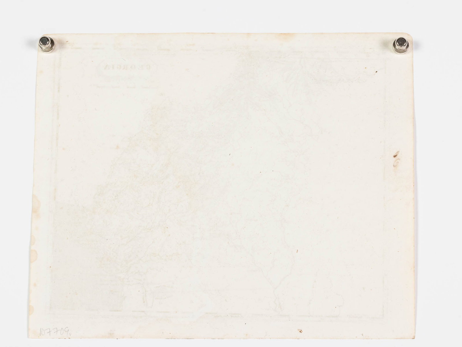 Three Georgia Maps, 19th C - 17