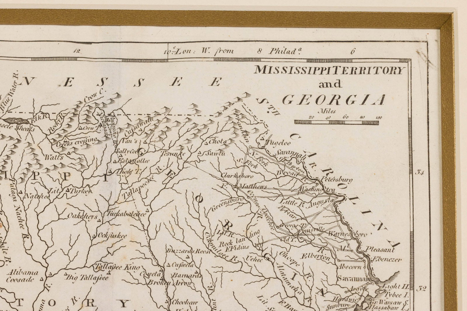 Three Georgia Maps, 19th C - 4