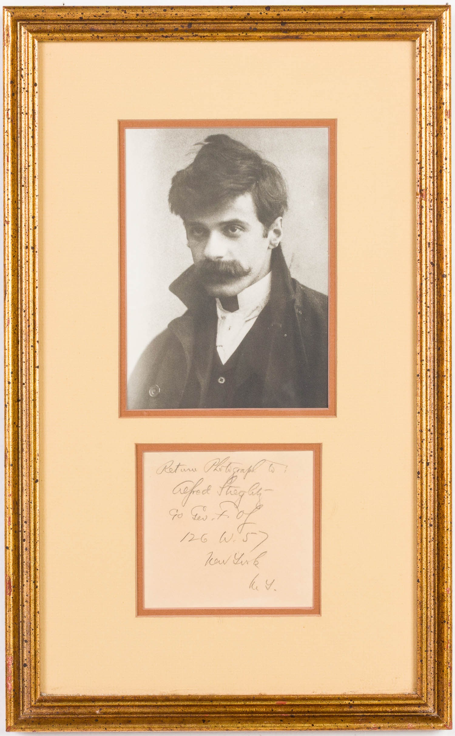 Alfred Stieglitz Signature (1 of 5)