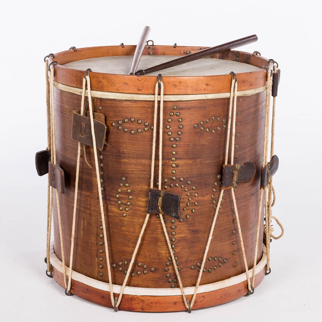 Antique Drum made by A. Williams, Moodus, CT in 1888 (1 of 12)
