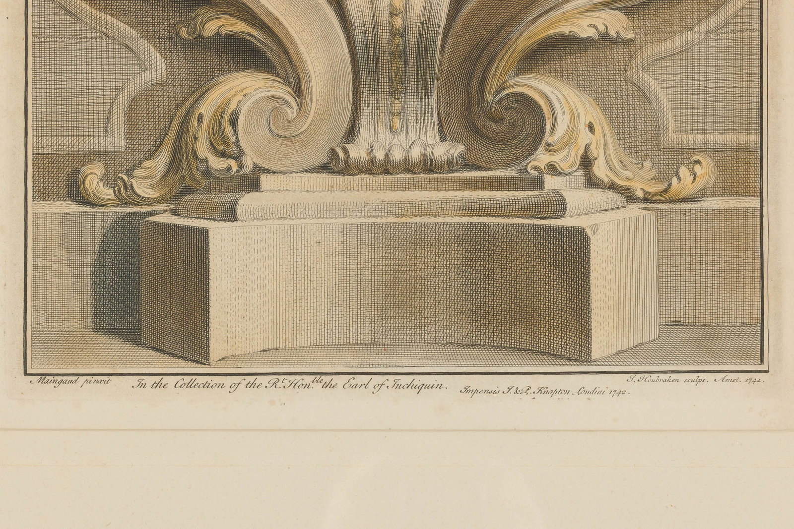 Five Handcolored Portrait Engravings - 12