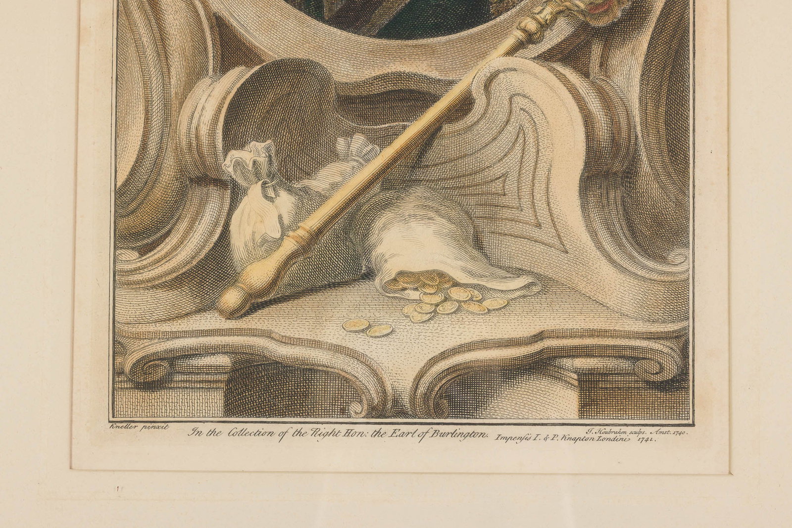 Five Handcolored Portrait Engravings - 4