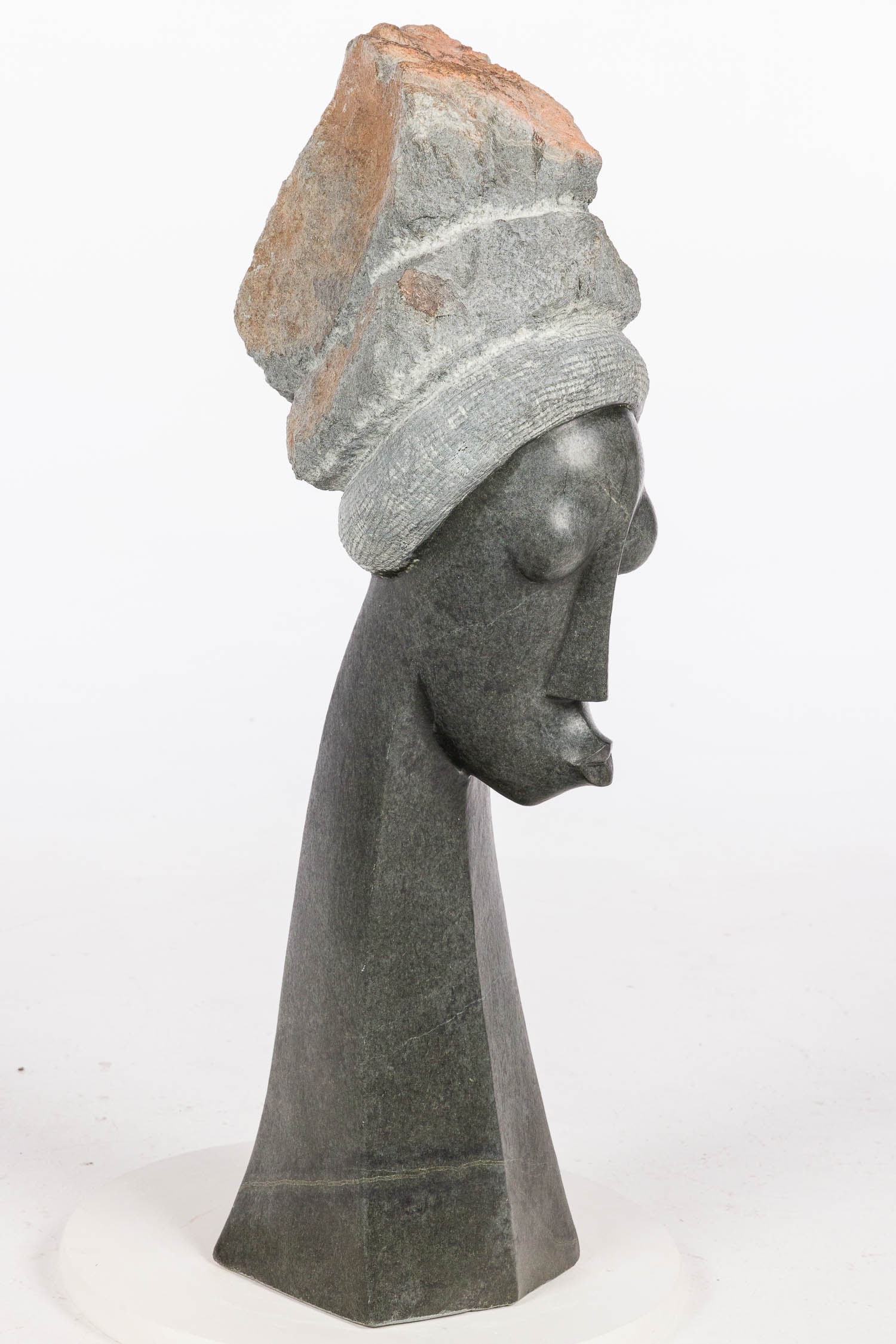 Norbert Shamuyarira (Zimbabwe, b. 1962), Head, Stone (1 of 10)