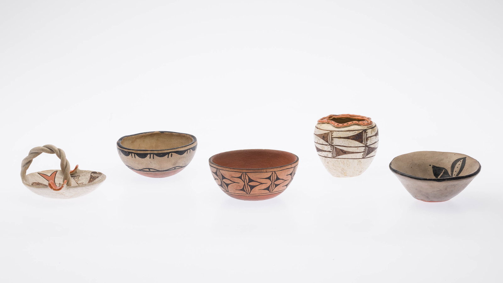Group of Acoma Pottery Vessels, 5 pcs. (1 of 11)