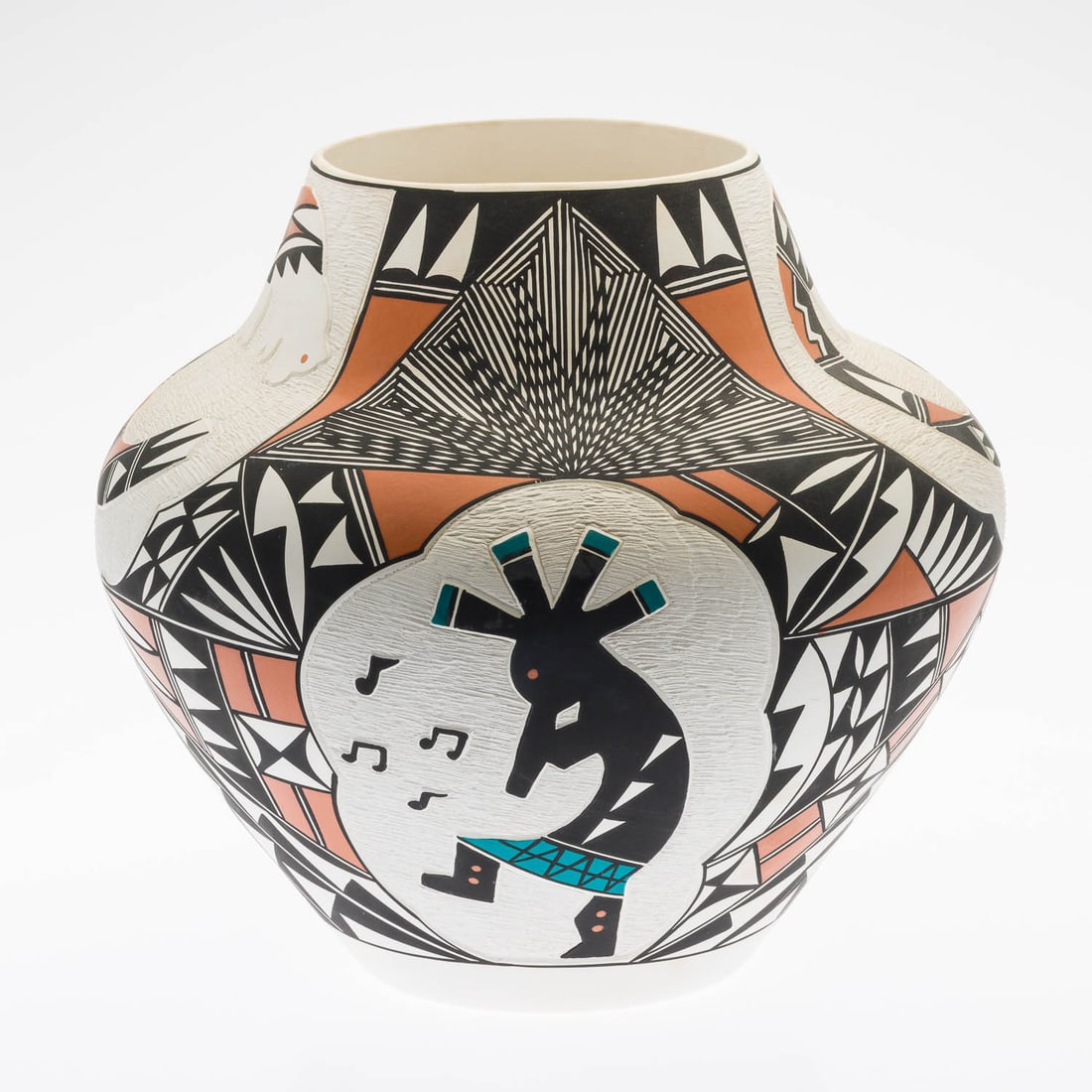 Debra Waconda (NM, 20th/21st C) Acoma Pot (1 of 12)