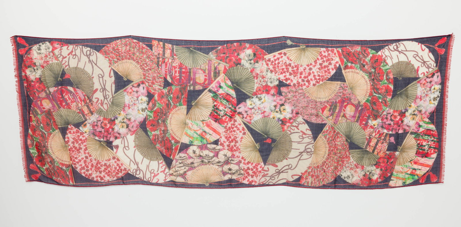 8 Decorative Scarves including Loro Piana (1 of 18)