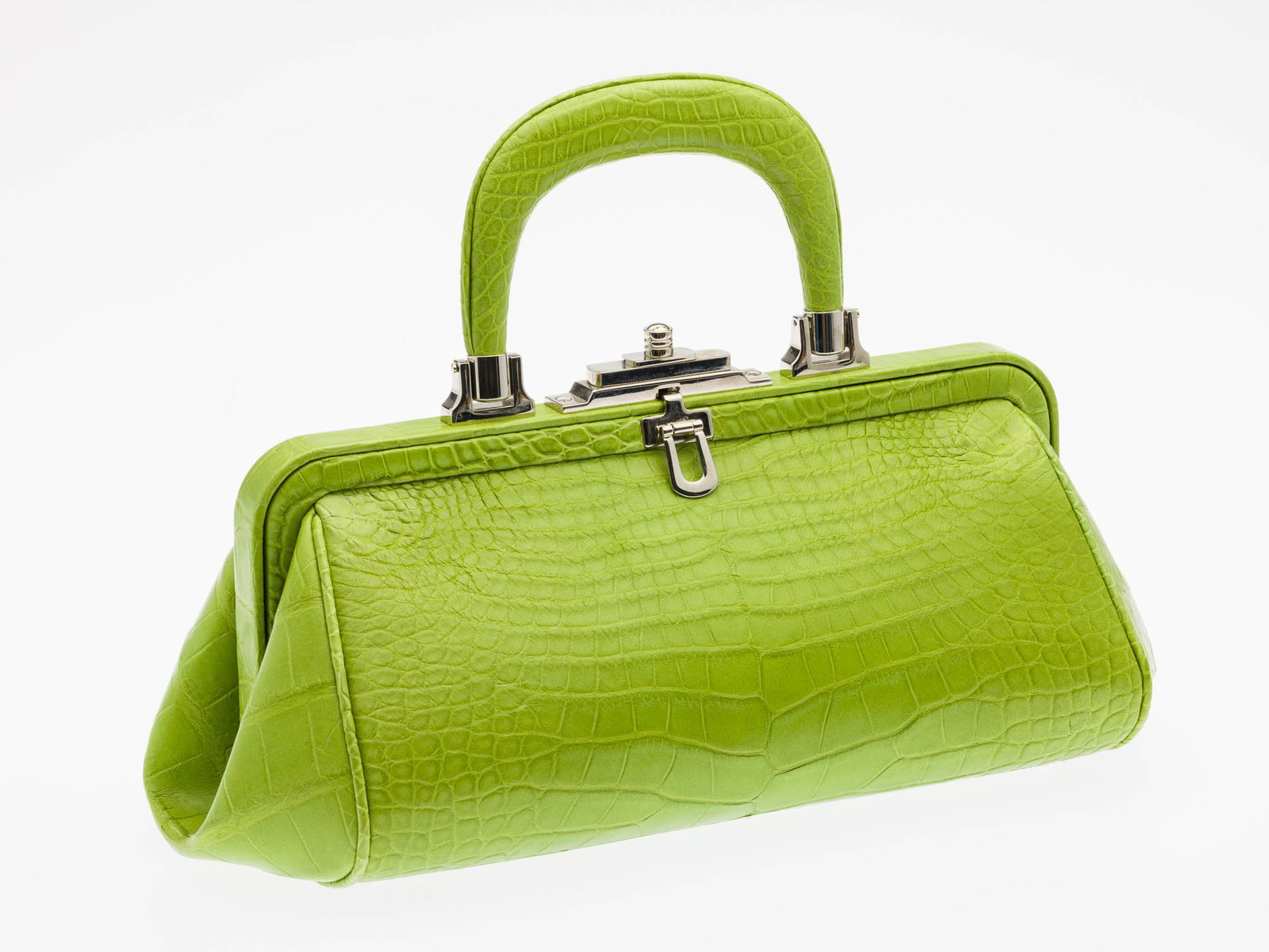 Roberta Di Camerino Lime Green Purse (1 of 8)