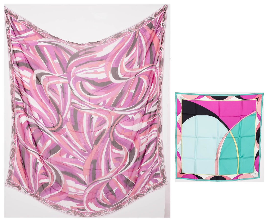 Two Emilio Pucci Scarves (1 of 8)
