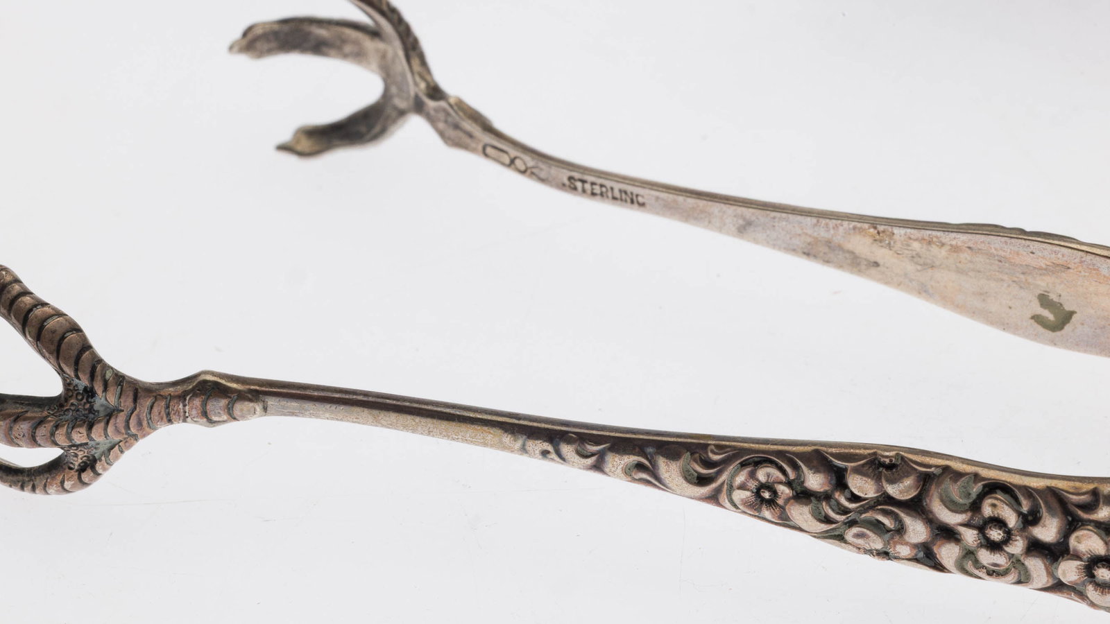 5 Sterling Silver Repousse Table Articles - 7