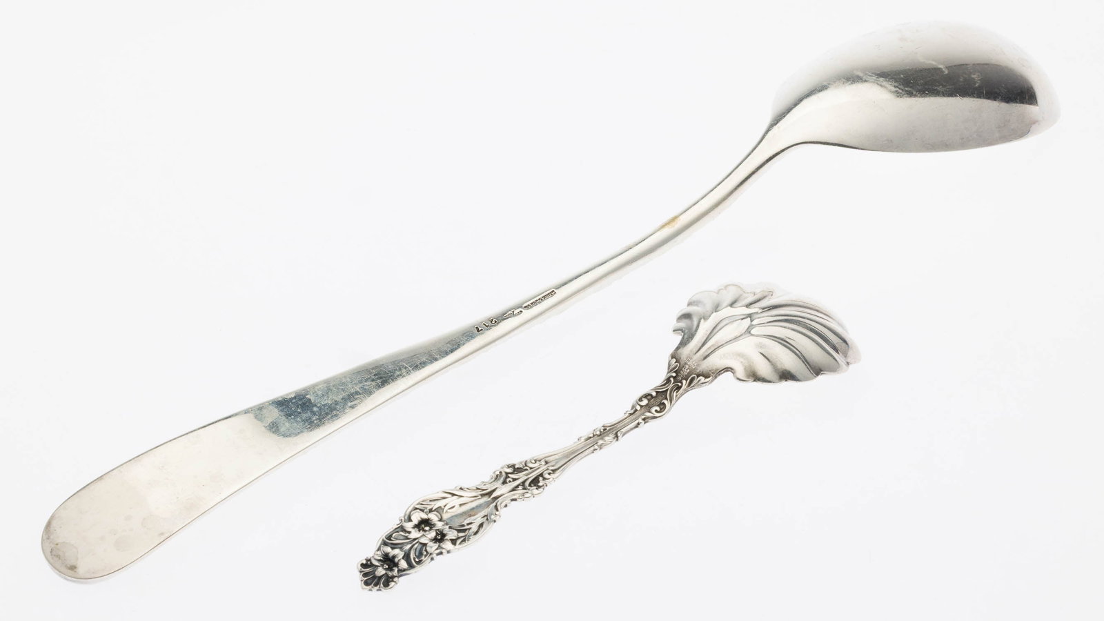 3 Tableware Items including Kirk Serving Spoon - 4