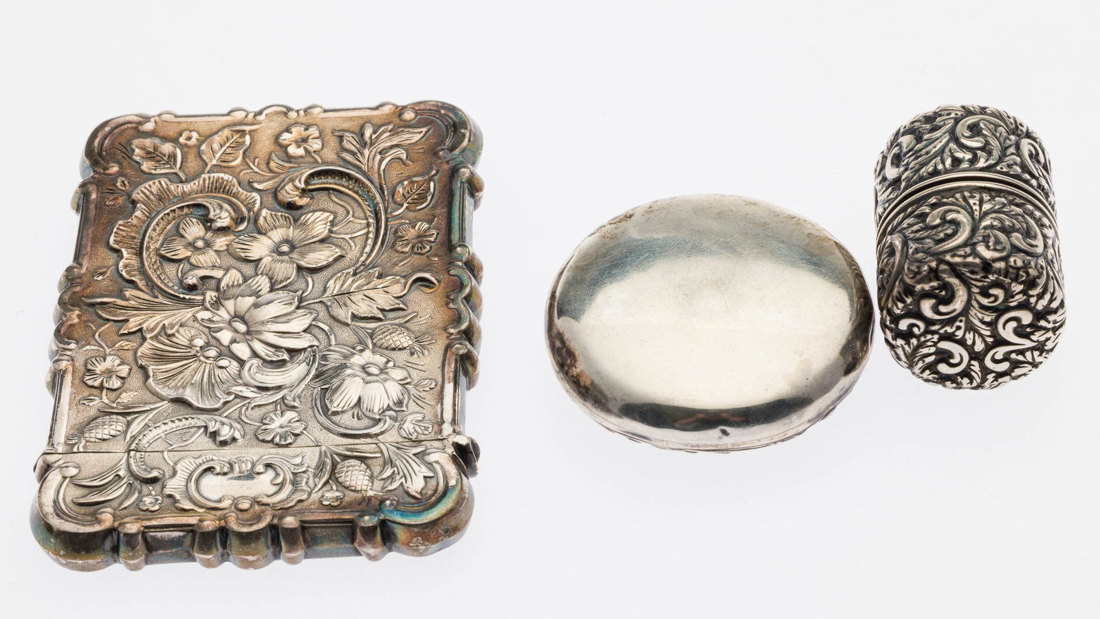 4 Continental Silver Boxes - 9