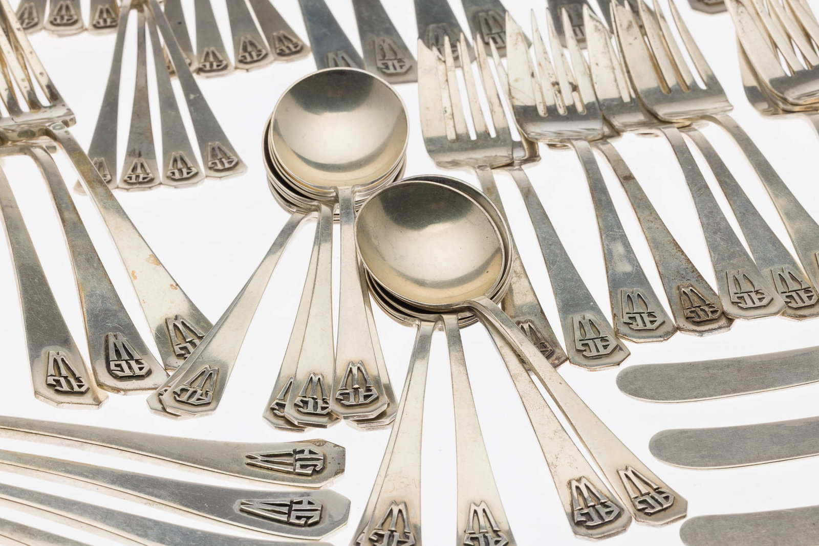 Wallace Sterling Silver Flatware Set, 161 pcs. - 12