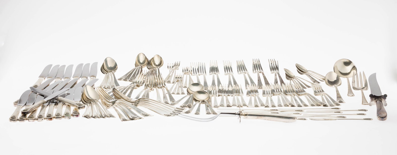 Wallace Sterling Silver Flatware Set, 161 pcs. - 2