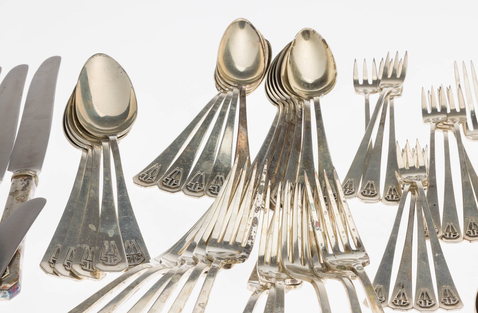 Wallace Sterling Silver Flatware Set, 161 pcs. - 9