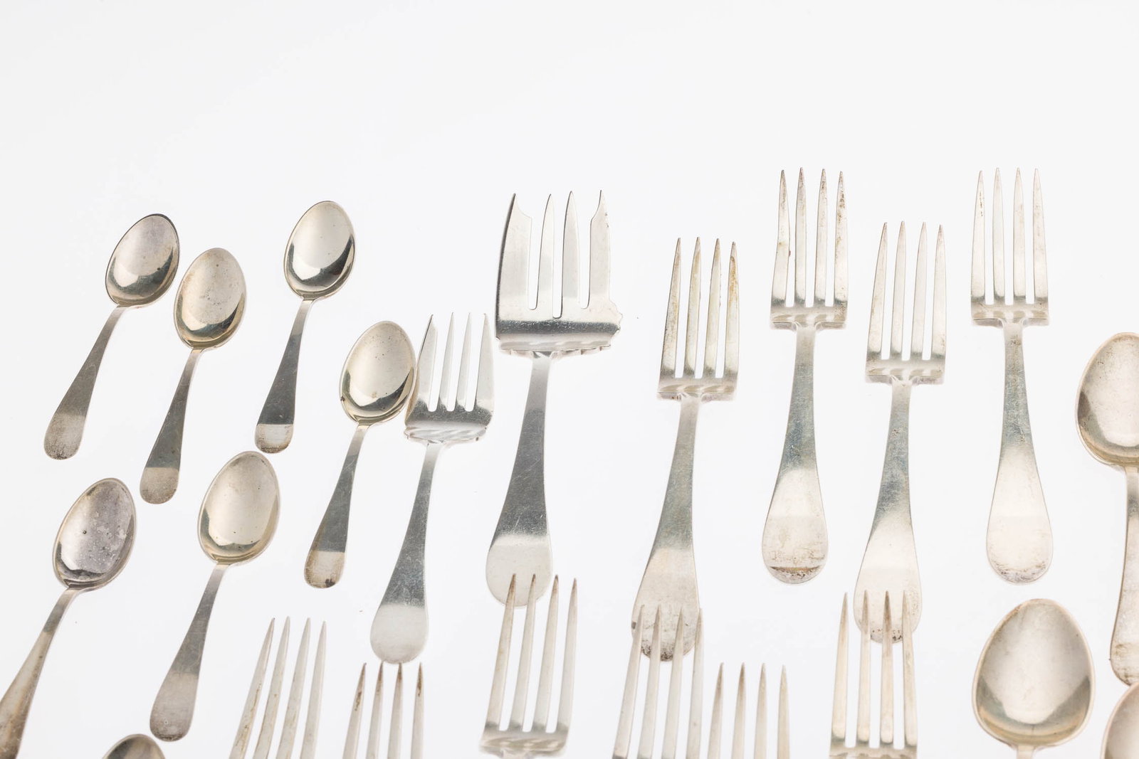 Tuttle Silversmiths Sterling Flatware Set, 43 pcs - 2