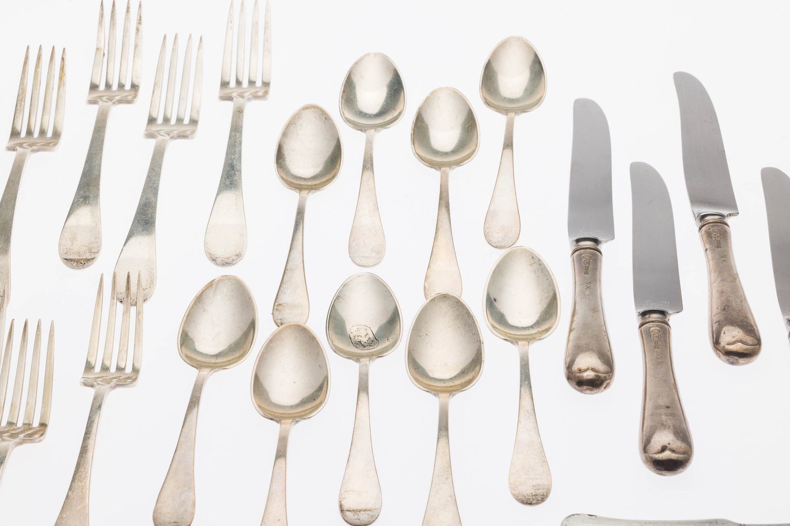 Tuttle Silversmiths Sterling Flatware Set, 43 pcs - 4