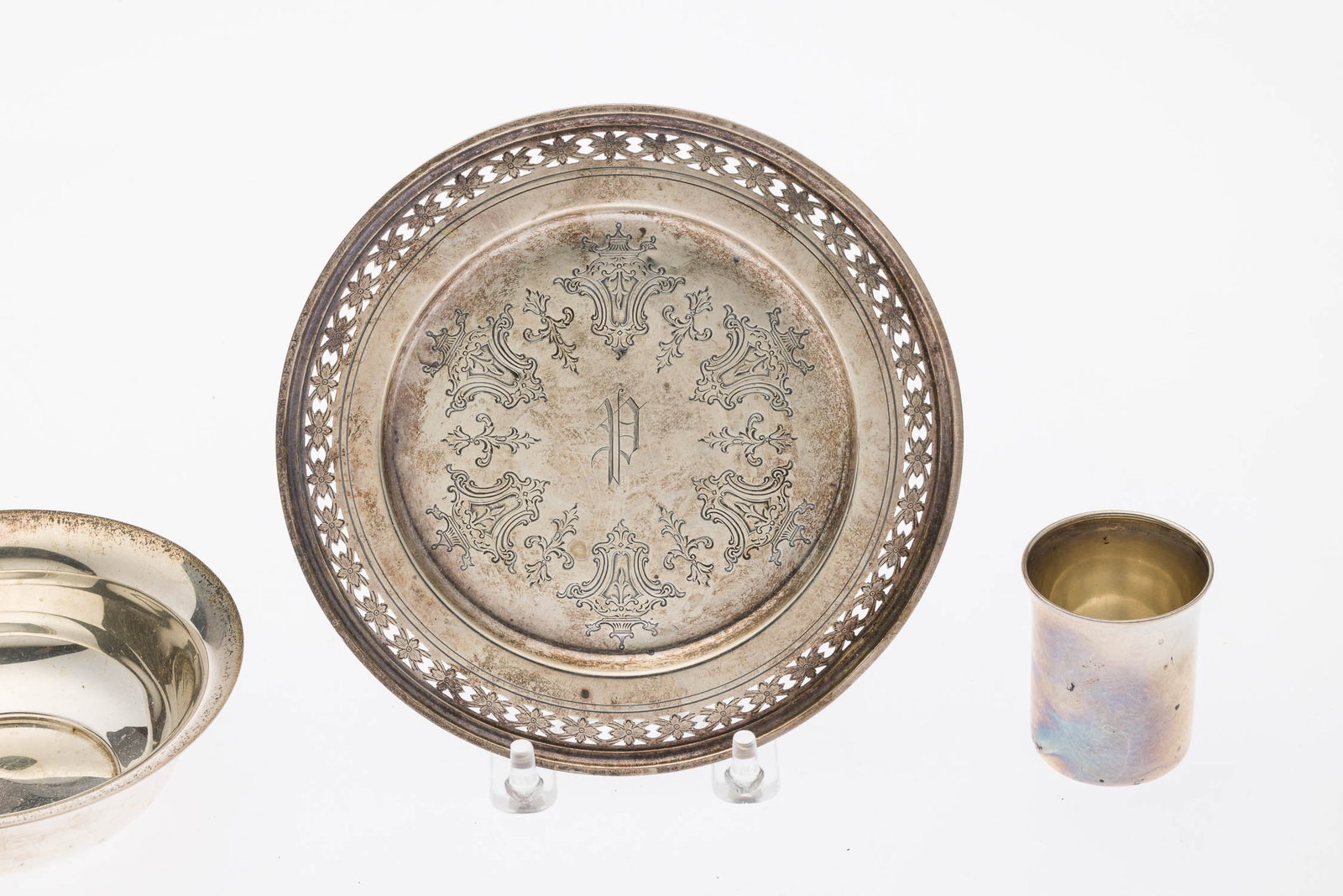 6 Sterling Silver Table Articles - 13