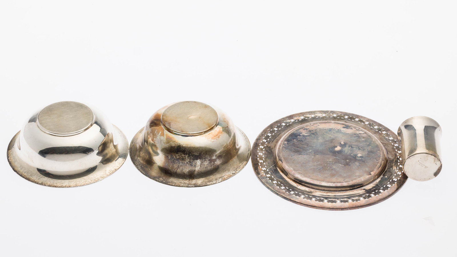 6 Sterling Silver Table Articles - 15