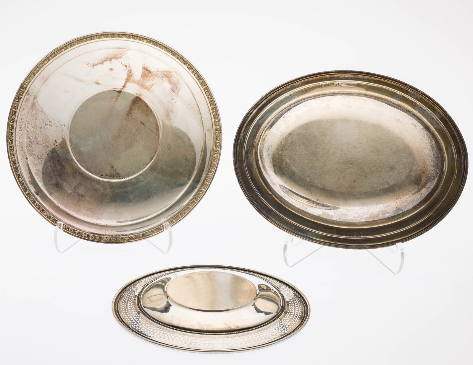 6 Sterling Silver Table Articles - 8