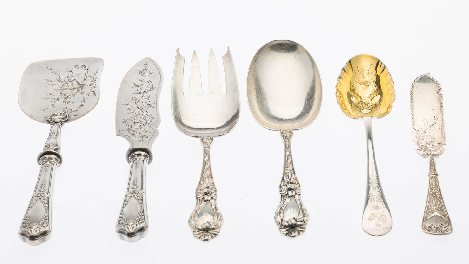 6 Misc. Sterling Silver Serving Articles (1 of 14)