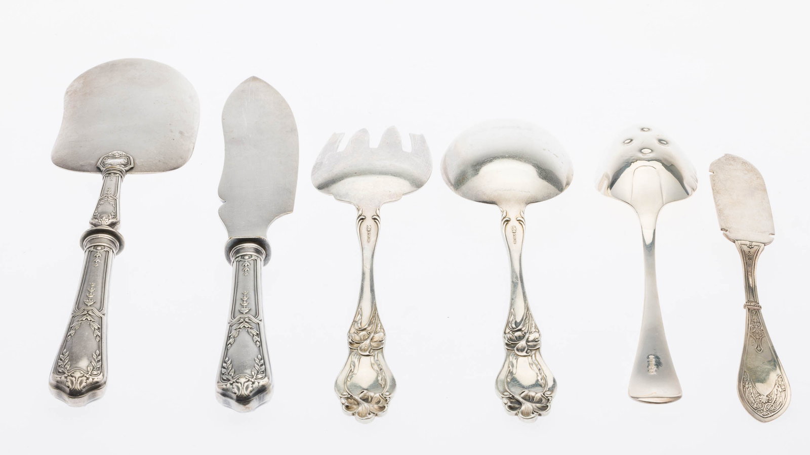 6 Misc. Sterling Silver Serving Articles - 6