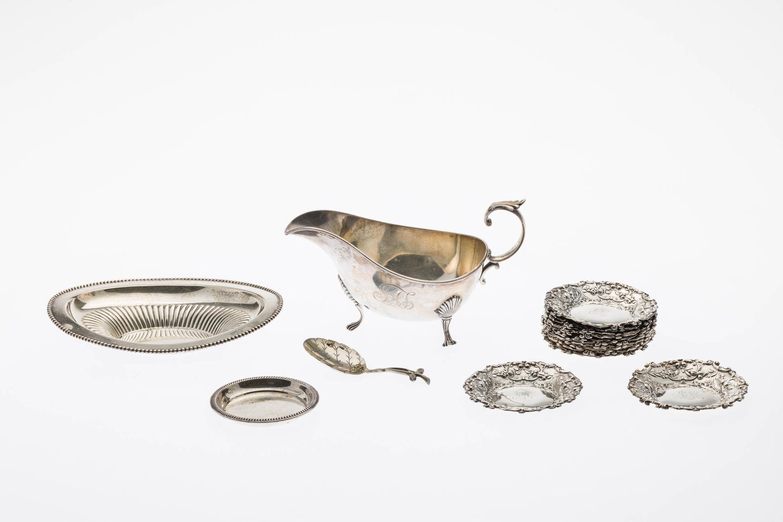 16 Sterling Silver Table Articles including Gorham (1 of 17)