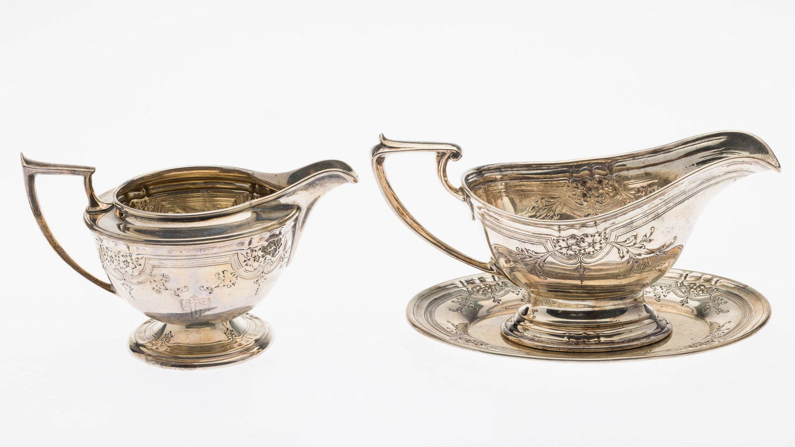 Black Starr & Frost Sterling Silver Gravy Set (1 of 8)