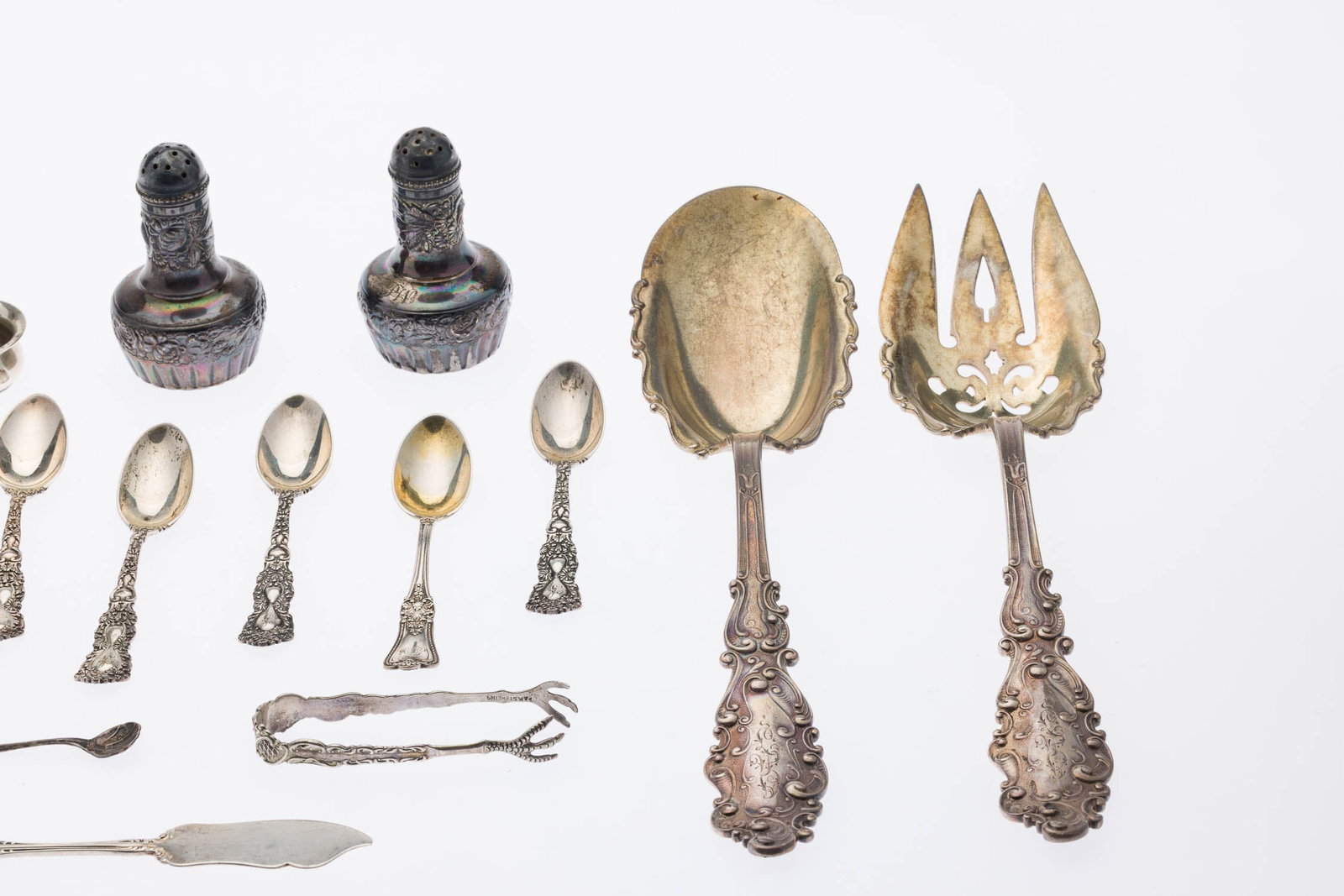 28 Sterling Silver Table Articles, including Gorham - 5
