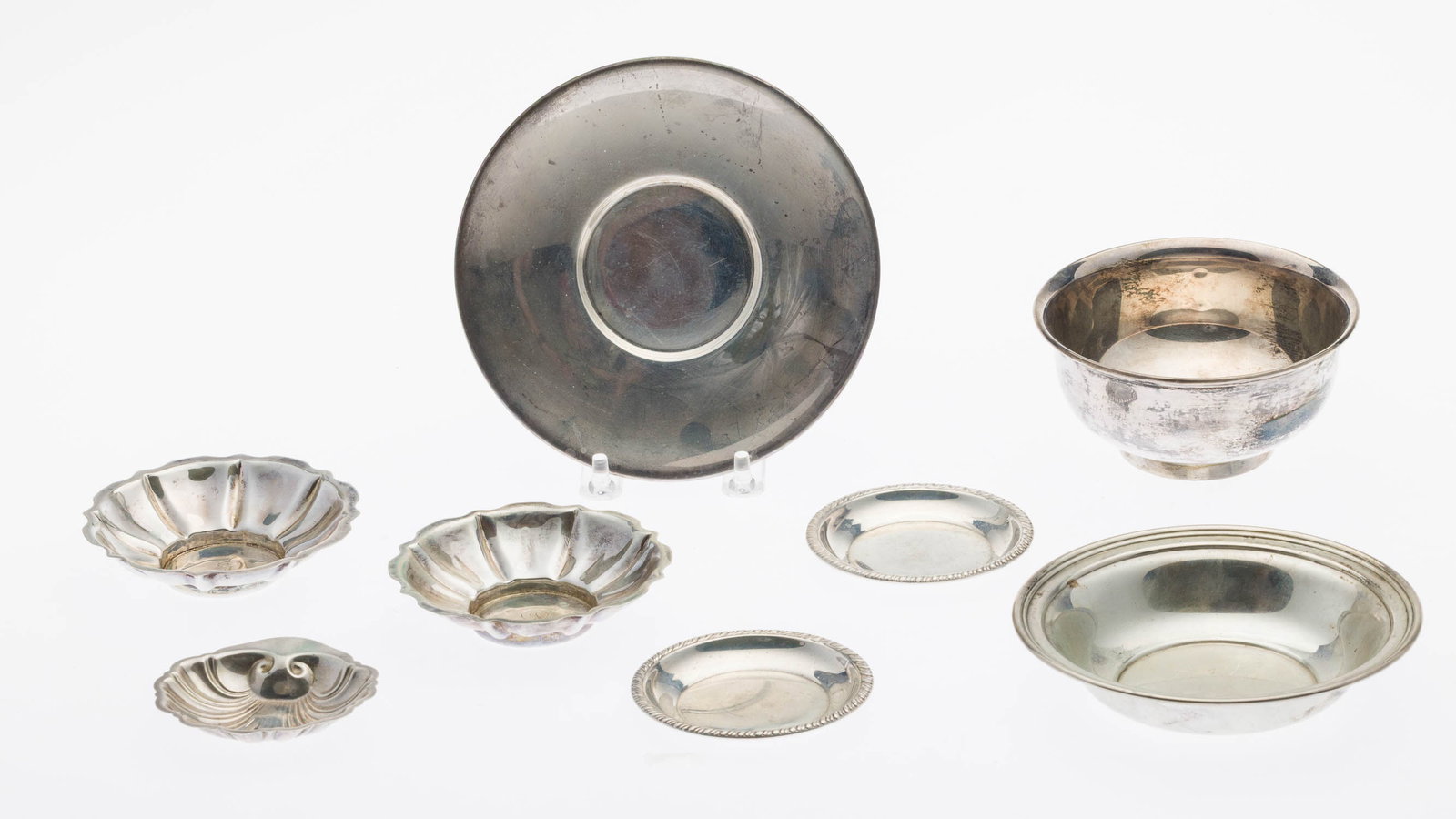 8 Misc. Sterling Table Articles Including Cartier (1 of 11)