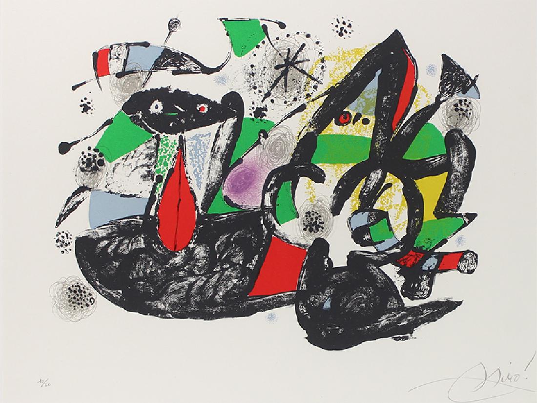 Joan Miro (1893-1983) Spanish (1 of 4)