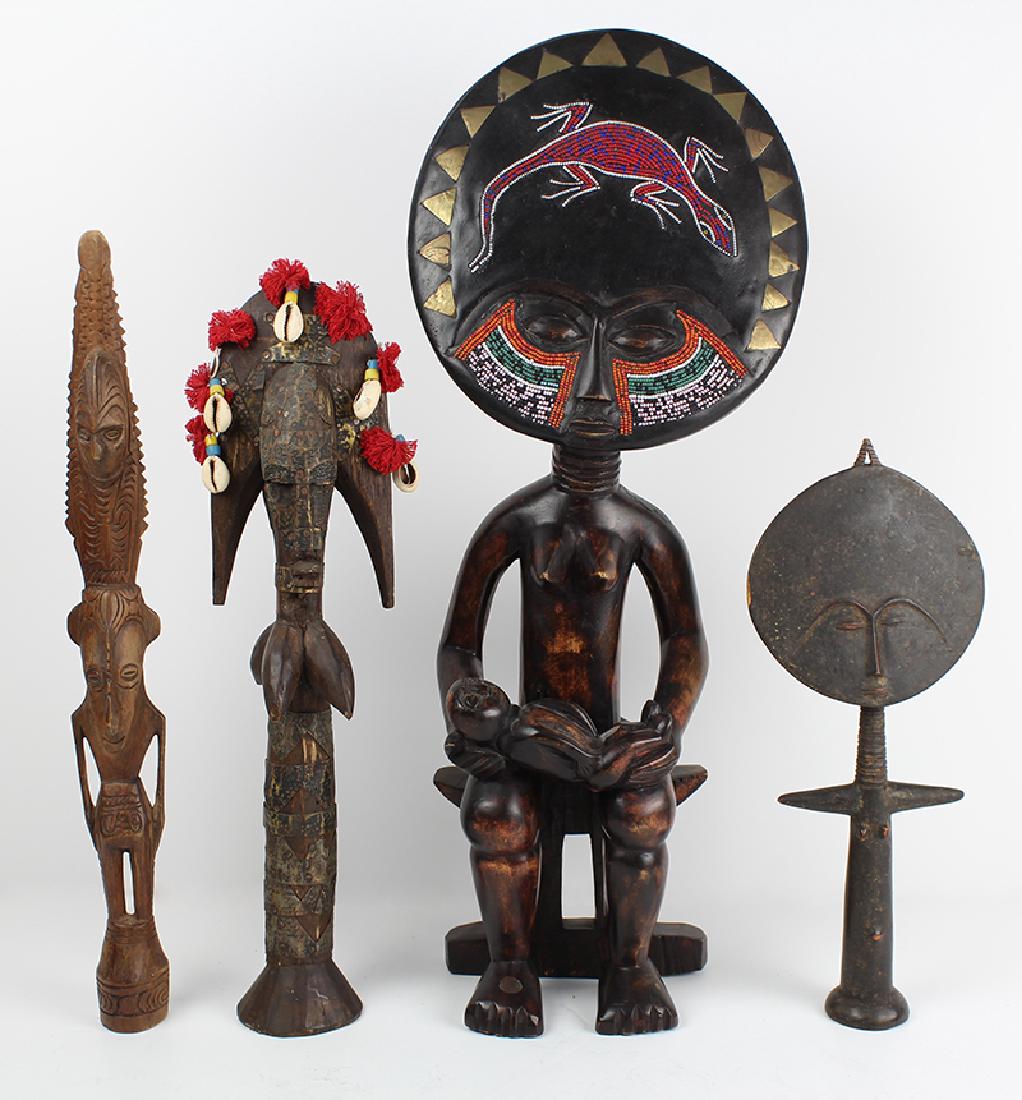 African Wood Carvings (four) (1 of 1)