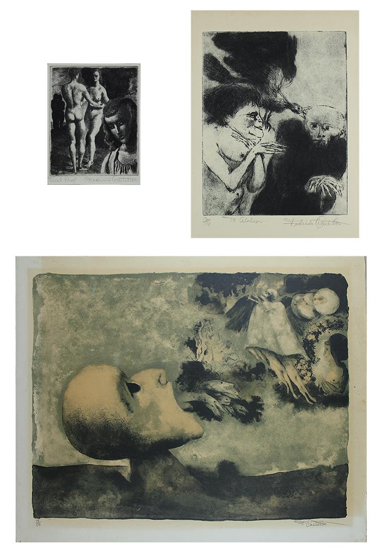 Federico Castellon (1914-1971) Spanish (three) (1 of 3)