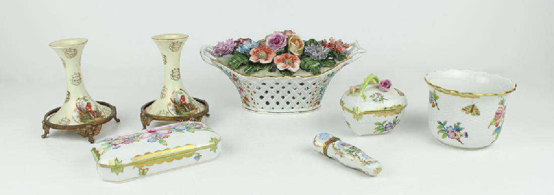 Herend & Limoges Porcelain (seven) (1 of 1)