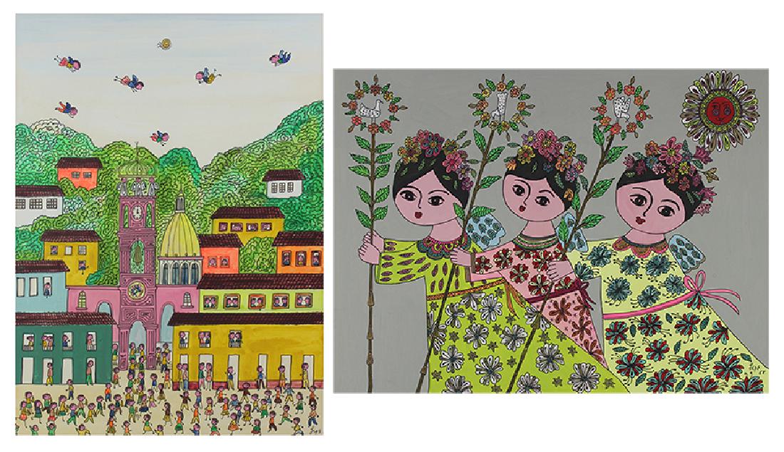 Manuel Lepe (1936-1984) Mexican (two) (1 of 4)