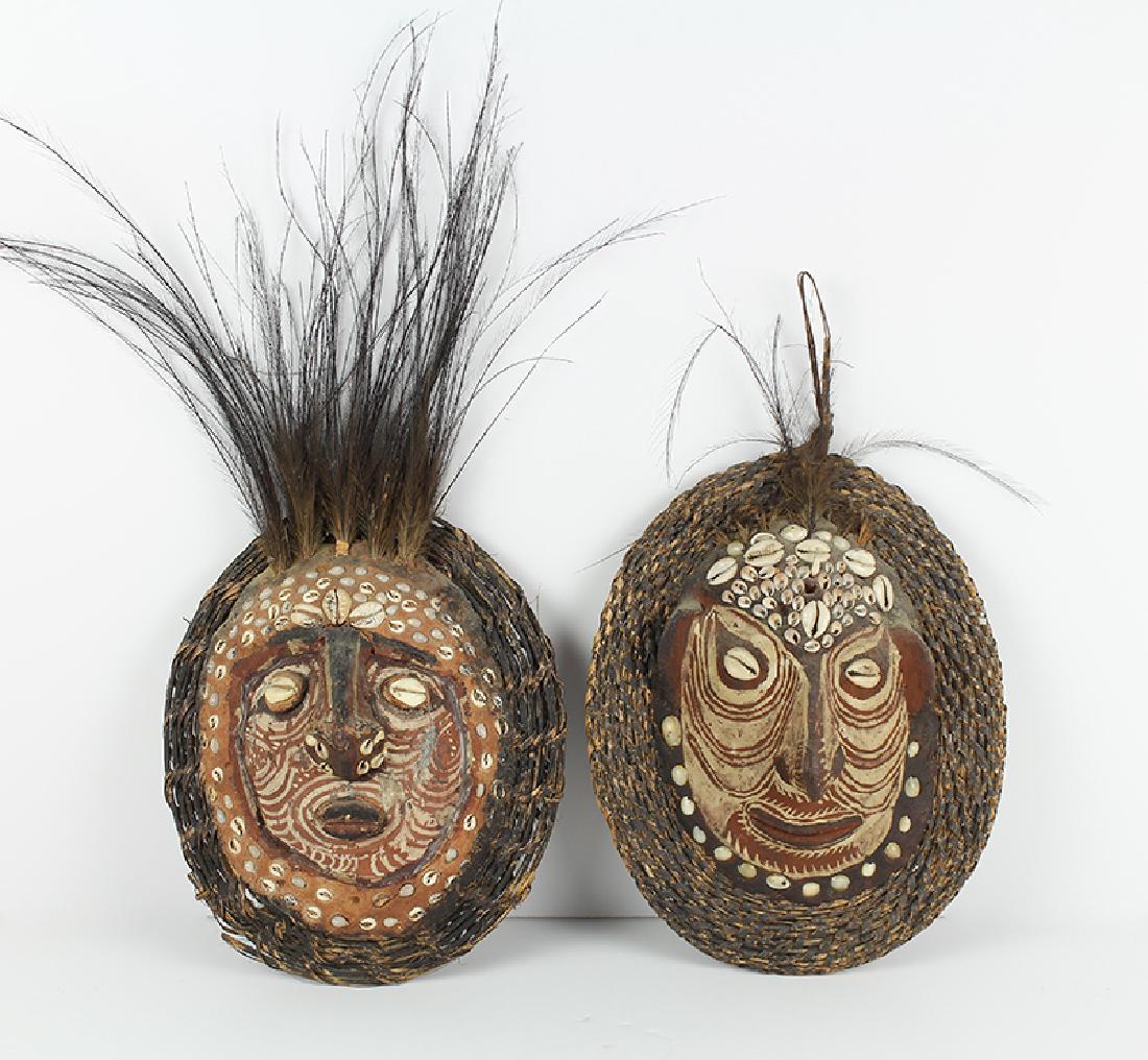 New Guinea Masks (two) (1 of 1)
