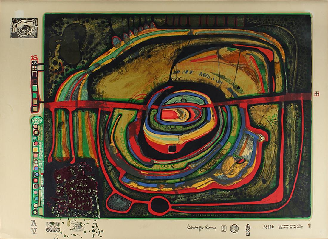 Friedensreich Hundertwasser (1928-2000) Austrian (1 of 1)