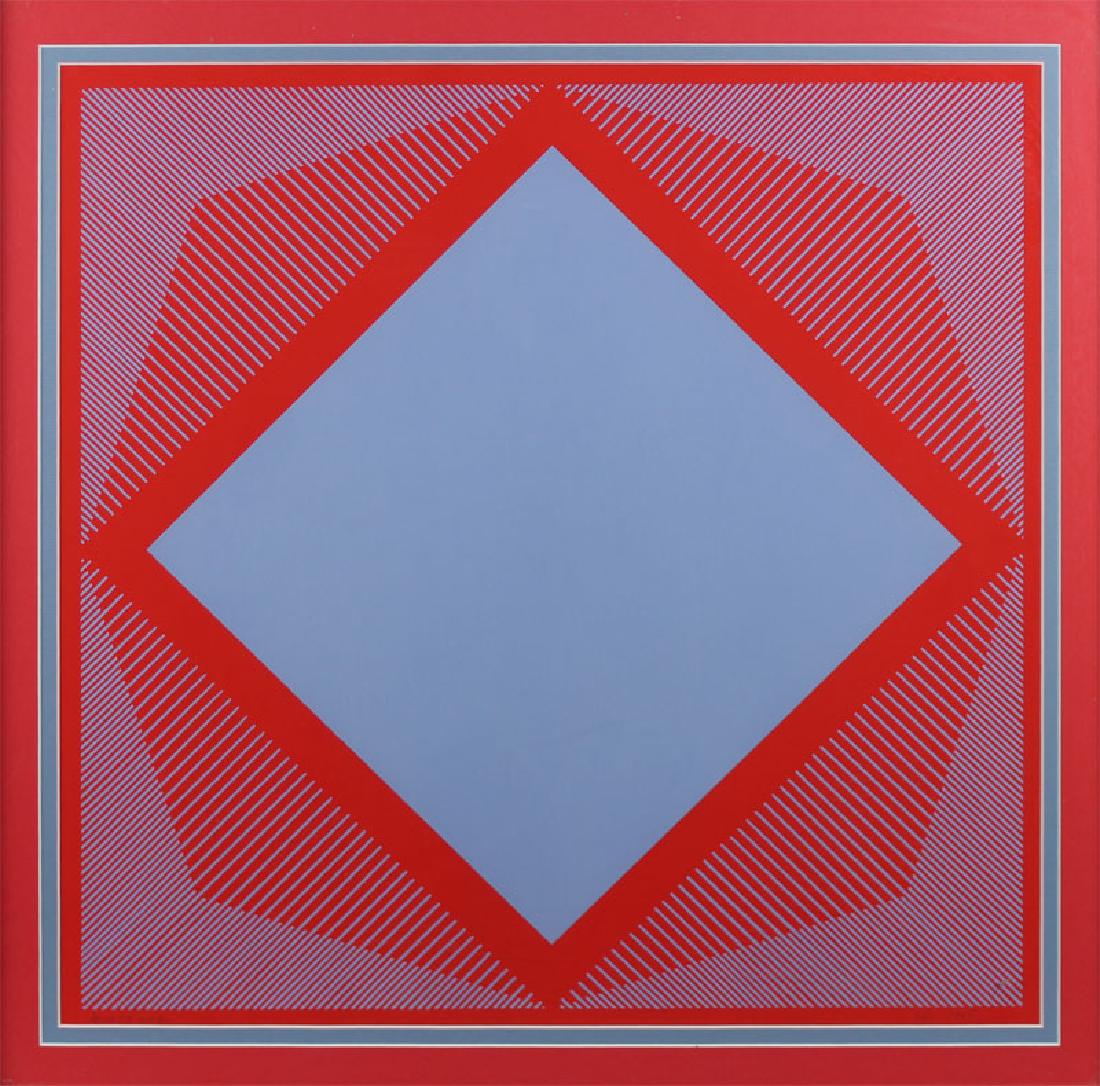 Richard Anuszkiewicz (b. 1930) New Jersey (1 of 2)