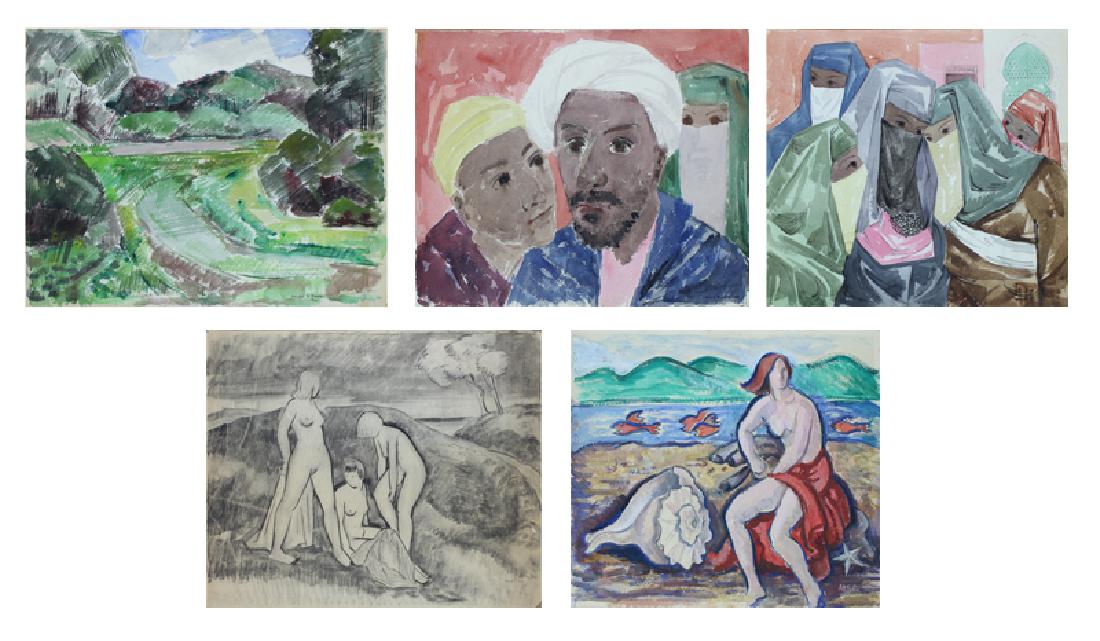 Frode Dann (1892-1984) Californian & Artist (1 of 6)