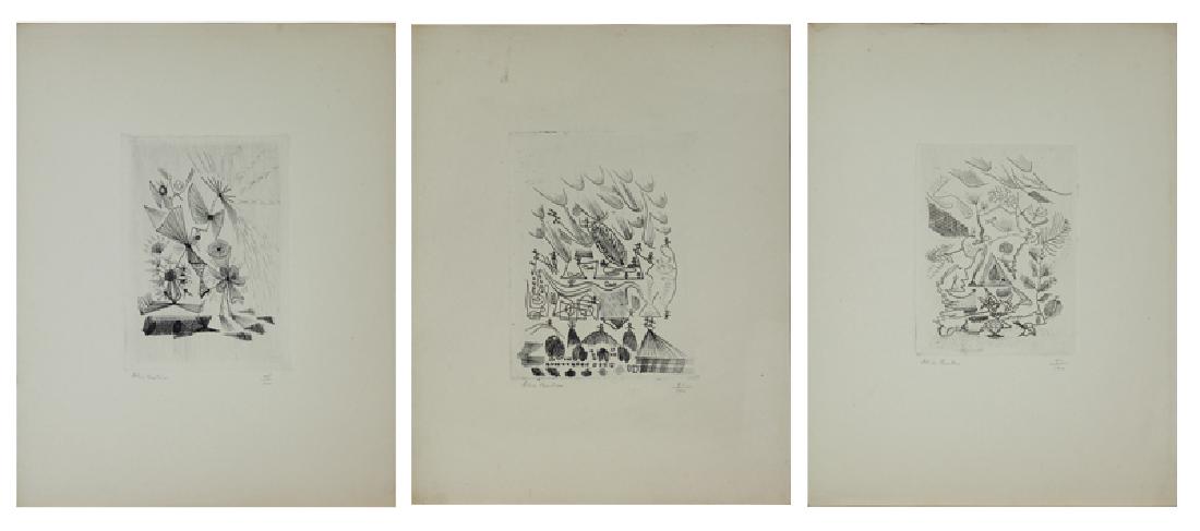 Alice Rahon (1904-1987) French Mexican (three) (1 of 4)