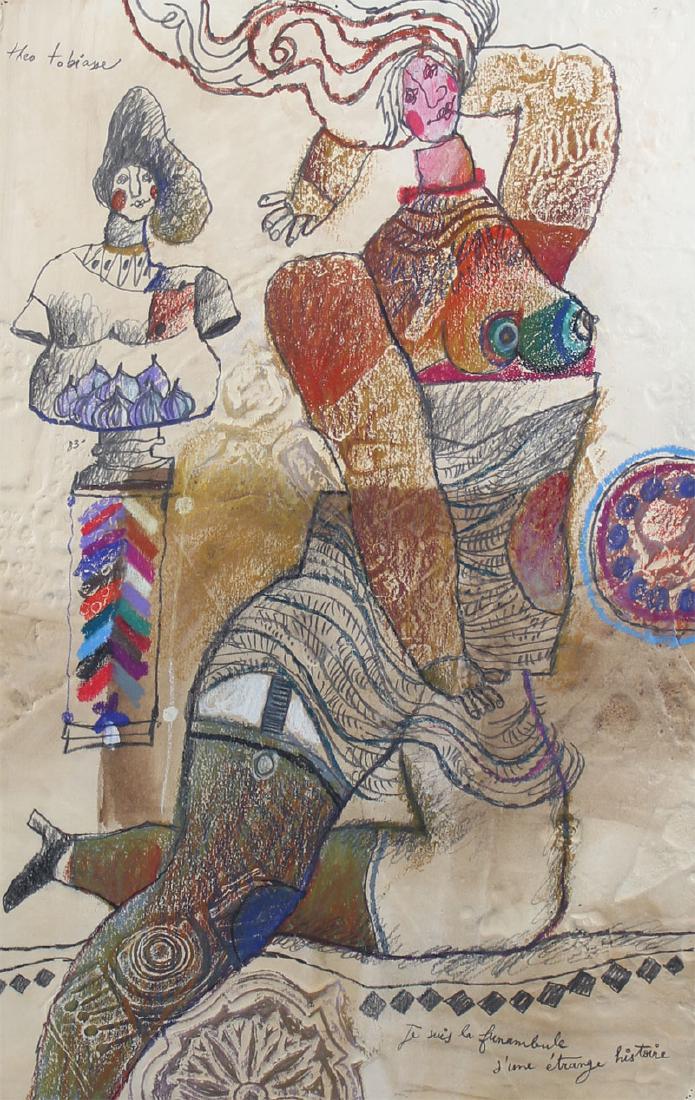 Theo Tobiasse (1927-2012) Israel (1 of 2)